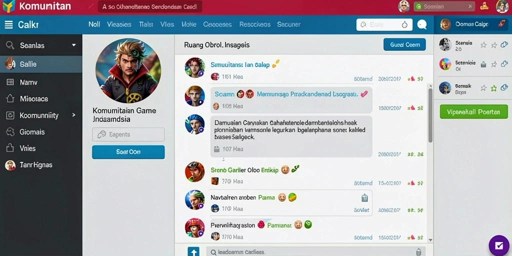 Screenshot menampilkan tampilan antarmuka permainan yang menarik.
