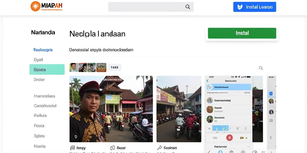 Tampilan antarmuka yang menarik dan mudah digunakan.