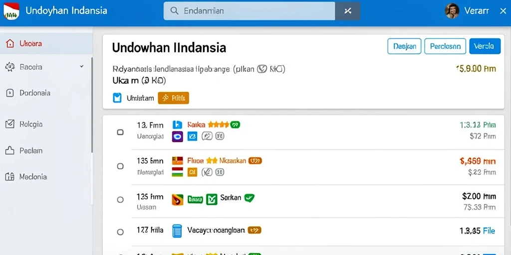 Tampilan antarmuka yang menarik dan mudah dinavigasi.