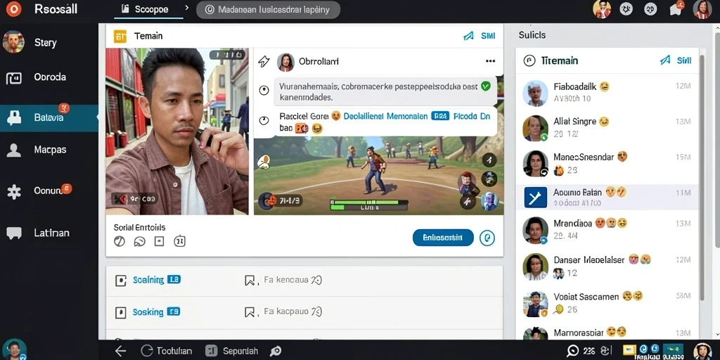 Tampilan antarmuka yang menarik dan intuitif.