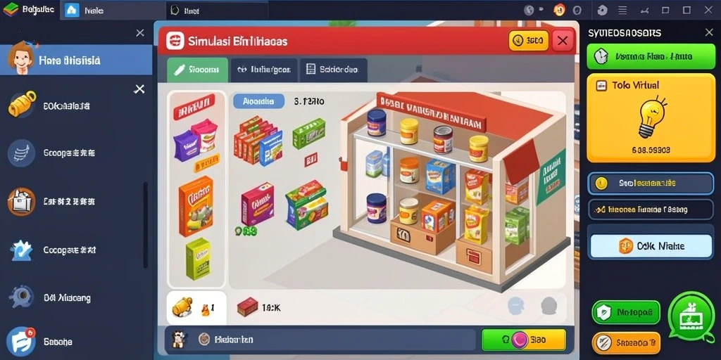 Screenshot menampilkan karakter utama dalam petualangan.