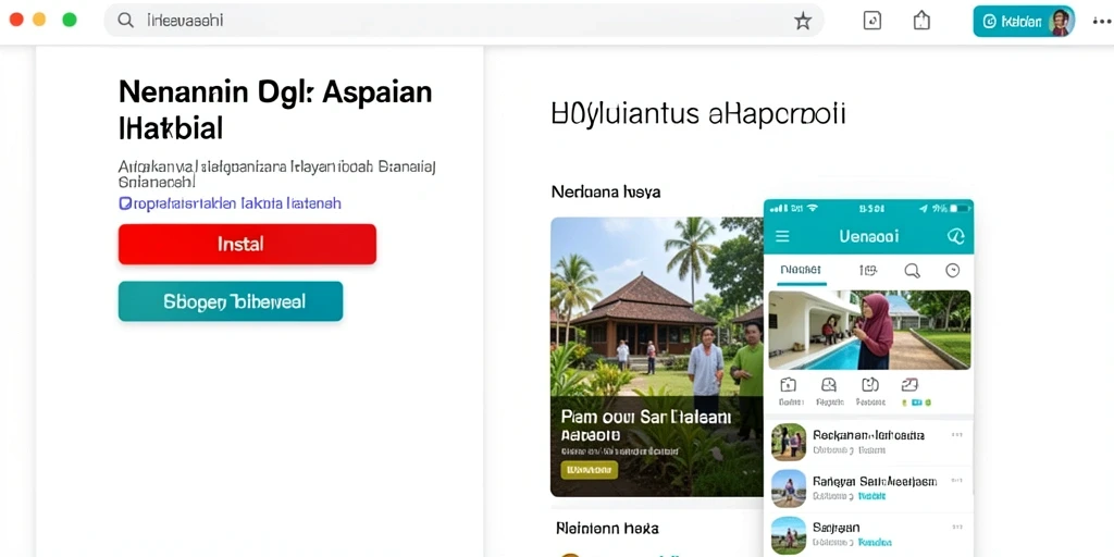 Tampilan antarmuka yang ramah pengguna dan menarik.