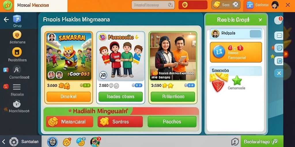 Tampilan antarmuka yang user-friendly.