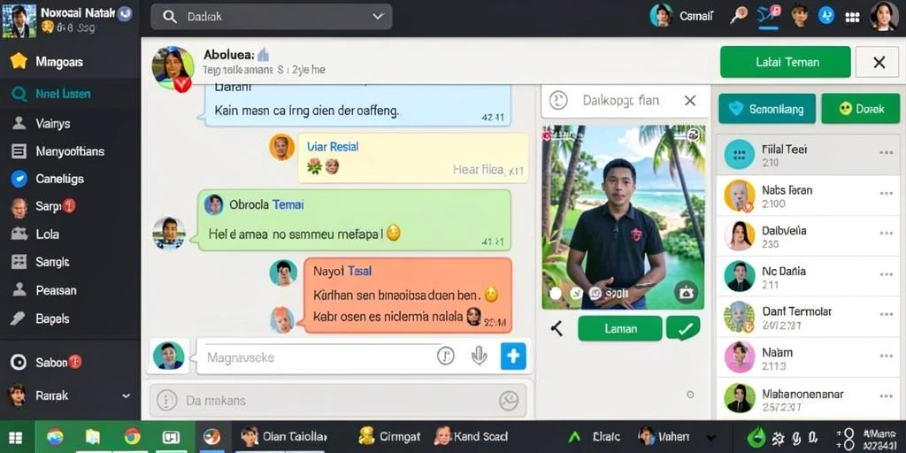 Tampilan antarmuka yang bersih dan ramah pengguna.