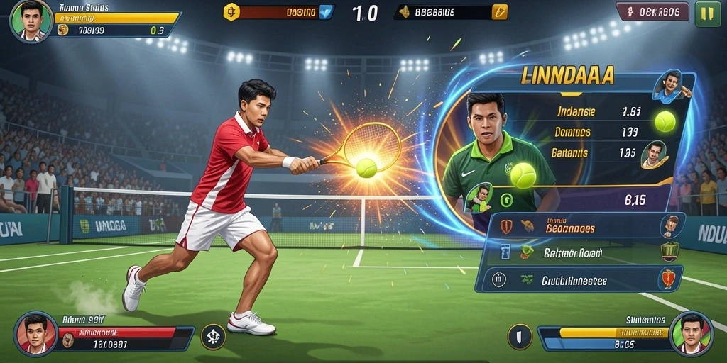 Tampilan antarmuka yang intuitif dan menarik.