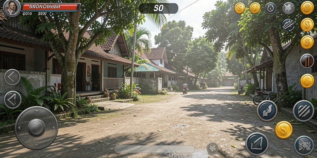 Tampilan antarmuka yang menarik dan modern.