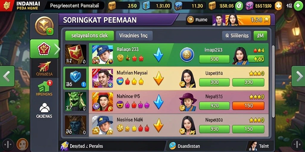 Tampilan antarmuka yang menarik dan mudah dinavigasi.