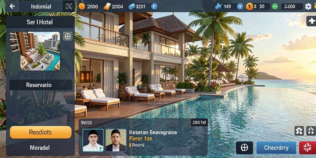 Tampilan antarmuka VEGAS969 yang modern dan intuitif.
