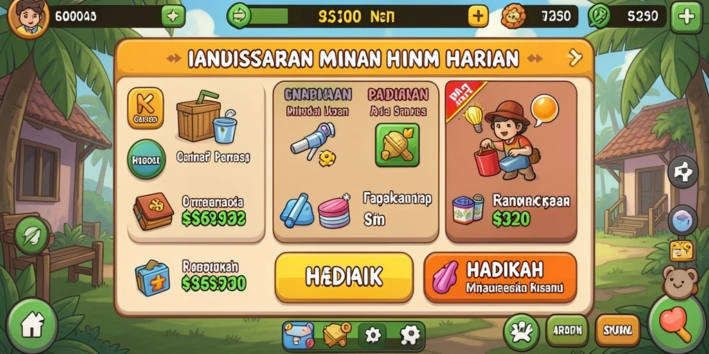 Tampilan antarmuka yang aman dan mudah digunakan.